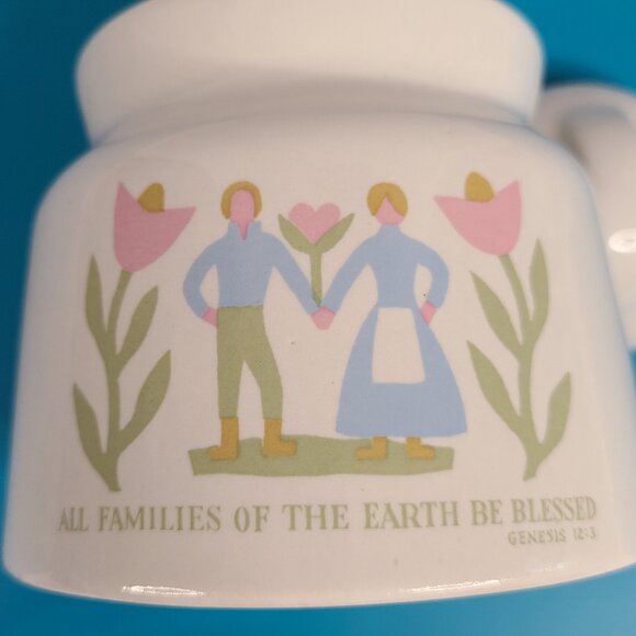 C.R. Gibson Ceramic Cream & Sugar Bowl Set - Picture 8 of 9